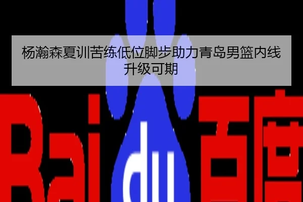 杨瀚森夏训苦练低位脚步助力青岛男篮内线升级可期